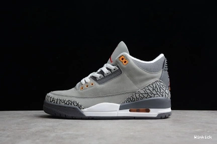 JORDAN “COOL GREY” 3 CT8532-012 AIR 0901